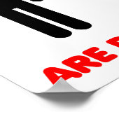 Klonen zijn mensen twee grappig Poster (Hoek)