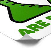 Klonen zijn mensen twee grappig Poster (Hoek)