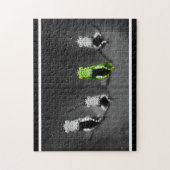 klonterige groene bug legpuzzel (Verticaal)