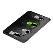 klonterige groene bug magneet (Linkerzijde)