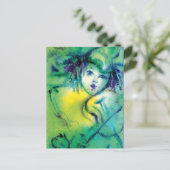 KLOOF IN GROEN BRIEFKAART (Staand voorkant)