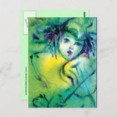 KLOOF IN GROEN BRIEFKAART (Voorkant / Achterkant)