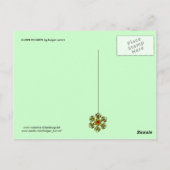 KLOOF IN GROEN BRIEFKAART (Achterkant)