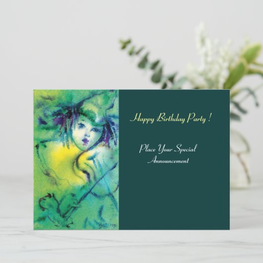 KLOOF IN GROEN KAART (Staand voorkant)