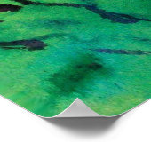 KLOOF IN GROEN POSTER (Hoek)