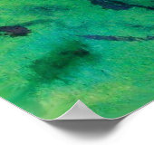 KLOOF IN GROEN POSTER (Hoek)