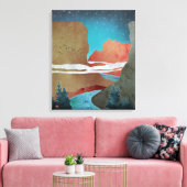 Kloof Vogels Canvas Afdruk (Insitu (Woonkamer))