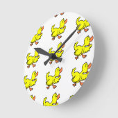 KLOOP "WACKY QUACKY DUCKY" RONDE KLOK (Hoek)