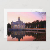 Klooster bij het meer. briefkaart (Voorkant / Achterkant)