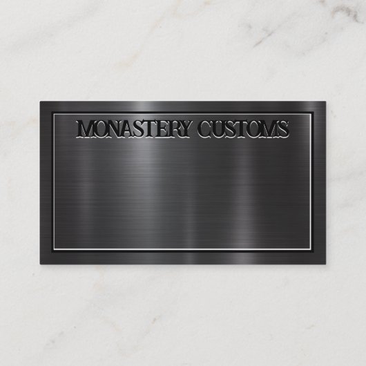 Klooster Douane-Visitekaartje Visitekaartje (Achterkant)