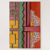 Klooster Gebouw Detail Legpuzzel (Verticaal)