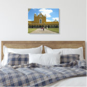 Klooster in Izamal, Yucatán / Mexico Canvas Afdruk (Insitu (Slaapkamer))