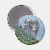 Klooster in Meteora, Griekenland Europa Magneet (Voorkant / Achterkant)