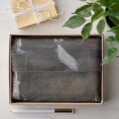 Klooster in Wintersneeuw (door Karl Lessing) Tissuepapier (Geschenk)