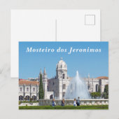 Klooster Jeronimos. Briefkaart (Voorkant / Achterkant)