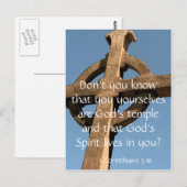 Klooster Kruis/Manuscript - Notecards Briefkaart (Voorkant / Achterkant)