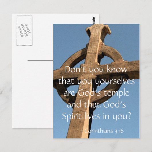 Klooster Kruis/Manuscript - Notecards Briefkaart (Voorkant / Achterkant)