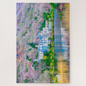 Klooster Kylemore Ierland. Legpuzzel (Verticaal)