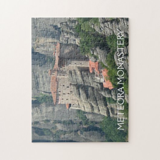 Klooster Meteora 1 Legpuzzel (Verticaal)