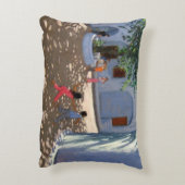 Klooster Mykonos Decoratief Kussen (Achterkant (Verticaal))