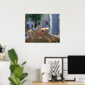 Klooster Mykonos Poster (Thuiskantoor)