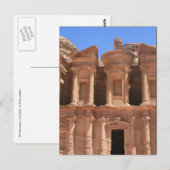 klooster petra deur briefkaart (Voorkant / Achterkant)