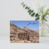 klooster petra jordan briefkaart (Staand voorkant)