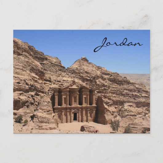 klooster petra jordan briefkaart (Voorkant)