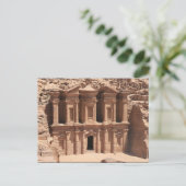 klooster petra vol briefkaart (Staand voorkant)