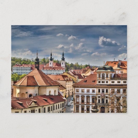 Klooster Praag Strahov Briefkaart (Voorkant)