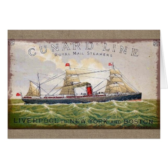  klooster Royal Mail Steamers Blank (Voorkant Horizontaal)