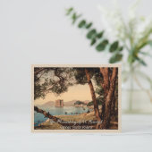 Klooster St. Honorat Cannes French Riviera Briefkaart (Staand voorkant)