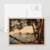 Klooster St. Honorat Cannes French Riviera Briefkaart (Voorkant / Achterkant)