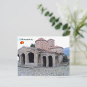 Klooster St. Naum, FYR Macedonië. Briefkaart (Staand voorkant)