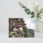 Klooster Taktsang (Tiger Nest) in Bhutan Briefkaart (Staand voorkant)