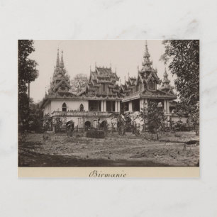 Klooster Teik Kyaung, eiland Ka Toe Briefkaart