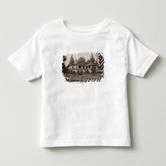 Klooster Teik Kyaung, eiland Ka Toe Kinder Shirts (Voorkant)