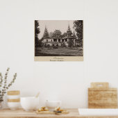Klooster Teik Kyaung, eiland Ka Toe Poster (Keuken)