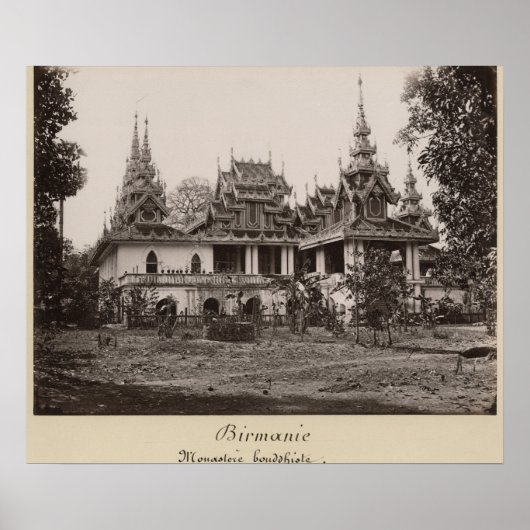 Klooster Teik Kyaung, eiland Ka Toe Poster (Voorkant)