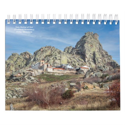 Klooster Treskavec - Prilep-foto Kalender (Hoes)