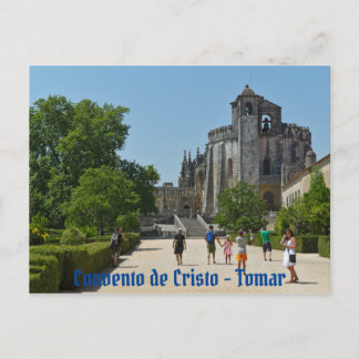 Klooster van Christus in Tomar. Portugal Briefkaart