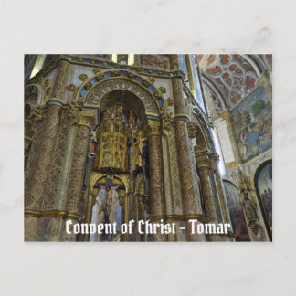 Klooster van Christus in Tomar. Portugal Briefkaart