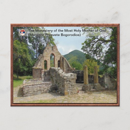 Klooster van de Allerheiligste Moeder Gods Briefkaart (Voorkant)