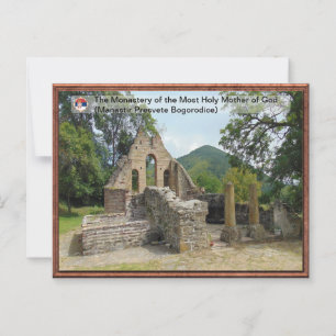 Klooster van de Allerheiligste Moeder Gods Briefkaart