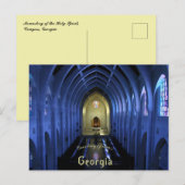 Klooster van de Heilige Geest Conyers Georgia Briefkaart (Voorkant / Achterkant)