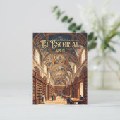 Klooster van El Escorial Spanje Briefkaart (Staand voorkant)