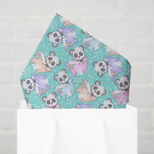 klooster van het beer unisex panda tissuepapier (Cadeauzakje)