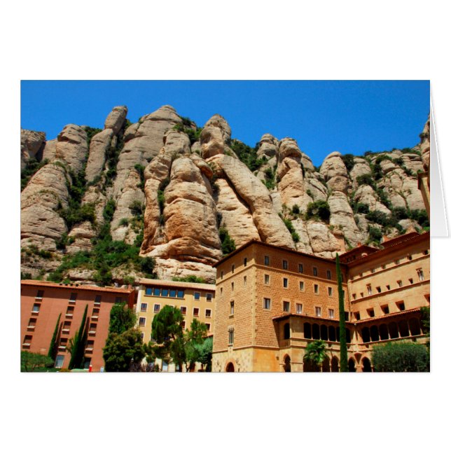 Klooster van Montserrat, Catalonië, Spanje (Voorkant Horizontaal)