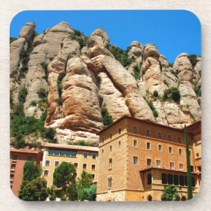 Klooster van Montserrat, Catalonië, Spanje Bier Onderzetter