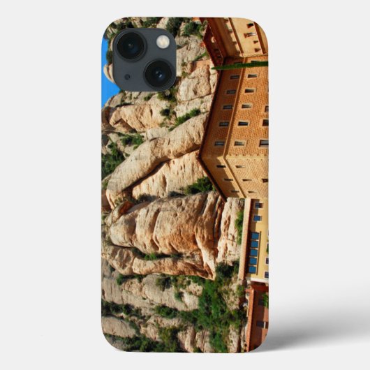 Klooster van Montserrat, Catalonië, Spanje Case-Mate iPhone Case (Achterkant)